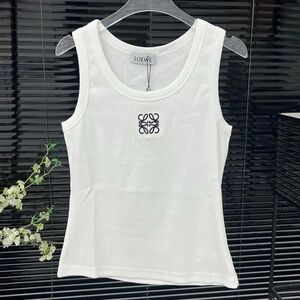 Loewe Ivory Tank Top with Logo